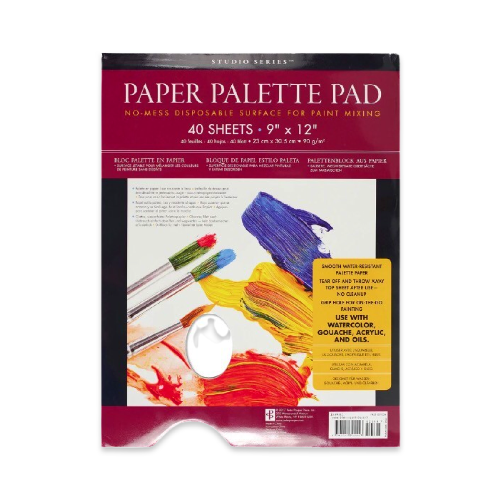 FAIRE (PETER PAUPER PRESS) STUDIO SERIES PAPER PALETTE PAD