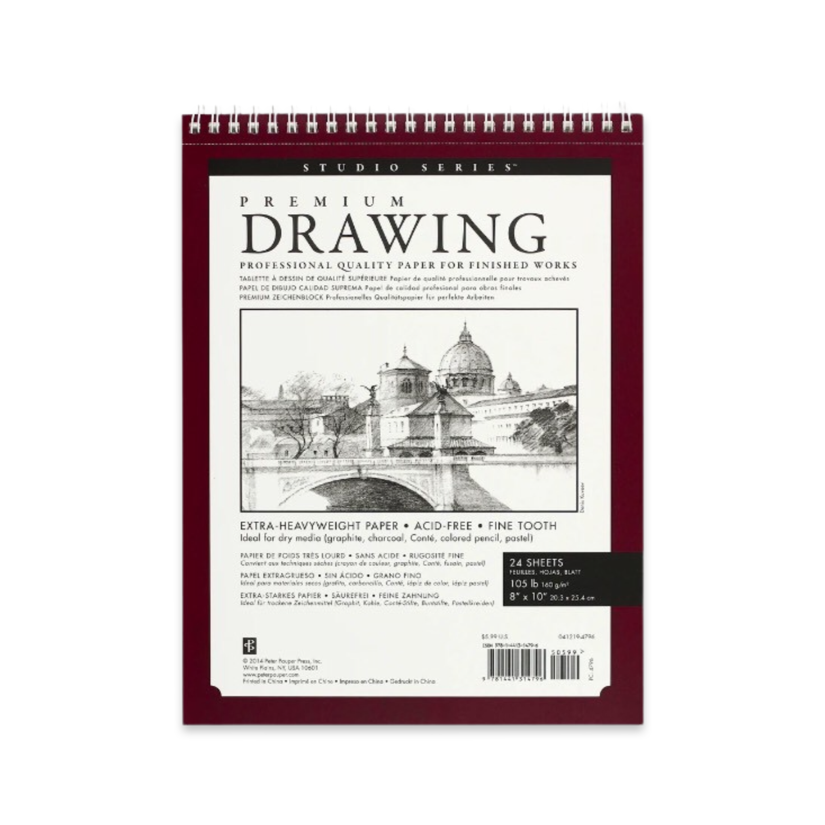 FAIRE (PETER PAUPER PRESS) PREMIUM DRAWING PAD