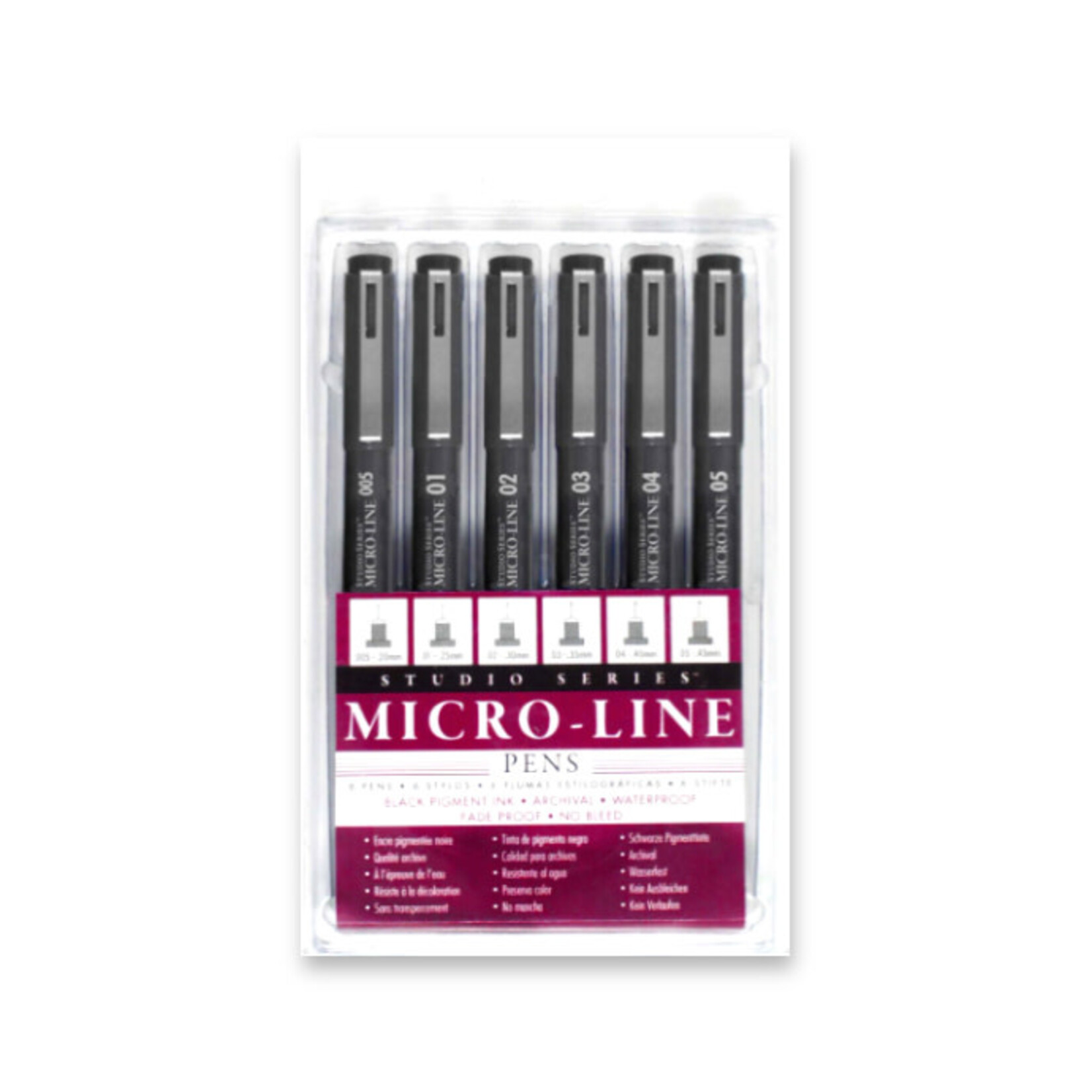 FAIRE (PETER PAUPER PRESS) STUDIO SERIES MICRO LINE PEN SET