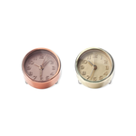 KIKKERLAND DESIGN GOLD AND COPPER ALARM CLOCKS