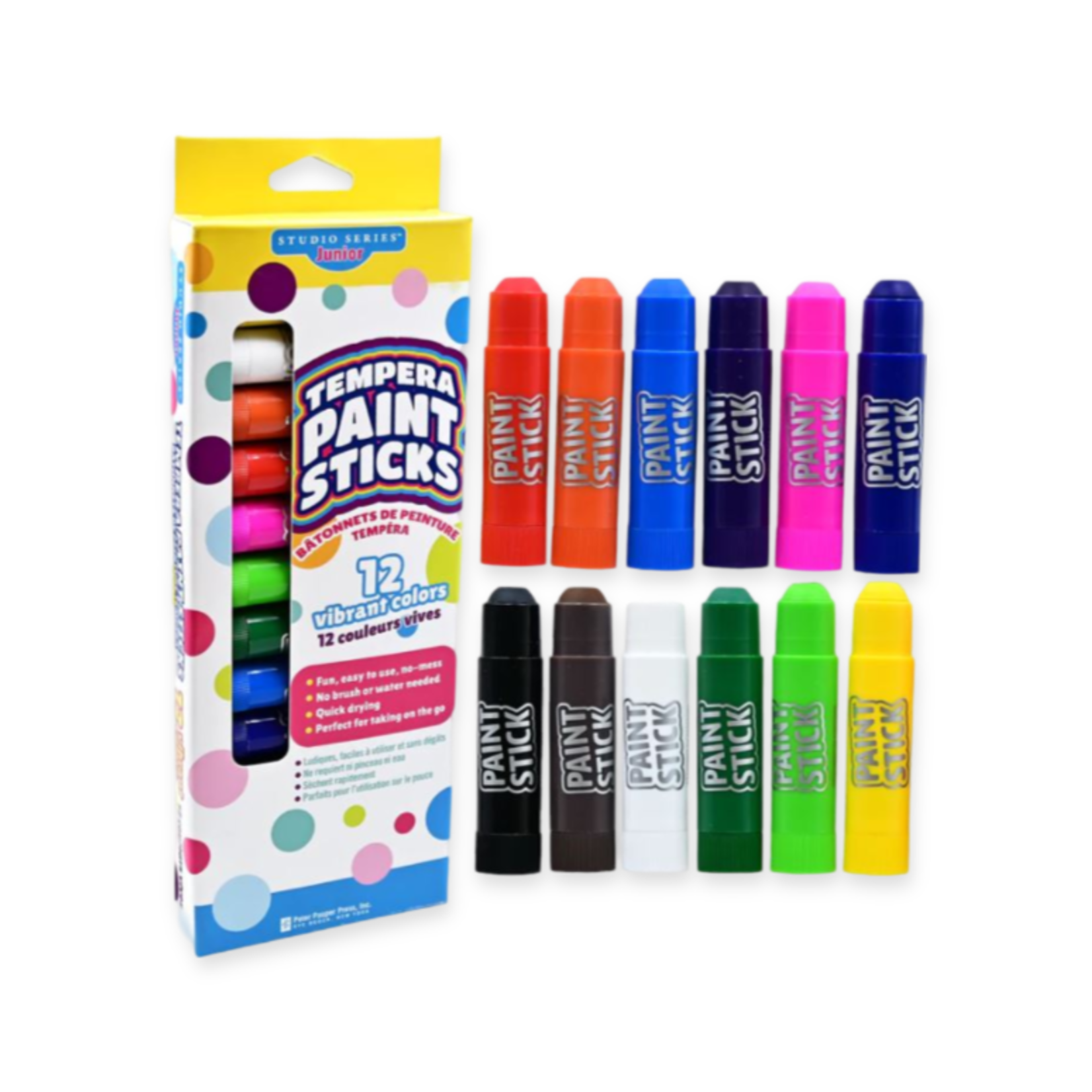 STUDIO SERIES JUNIOR TEMPERA PAINT STICKS