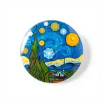 FAIRE (TODAY IS ART DAY) BUTTON STARRY NIGHT