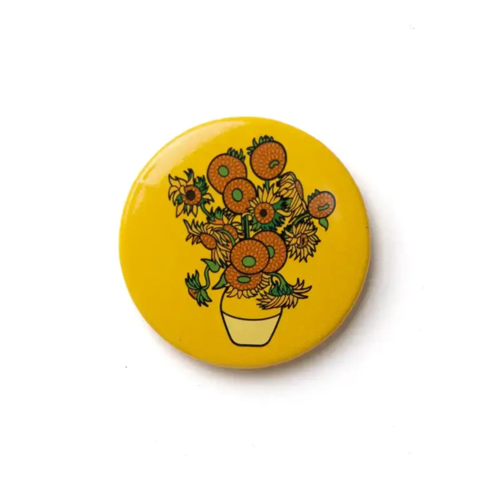 FAIRE (TODAY IS ART DAY) BUTTON SUNFLOWERS