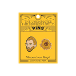 VAN GOGH AND SUNFLOWER PINS