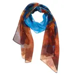 PAUL CEZANNE RIVERBANKS SCARF