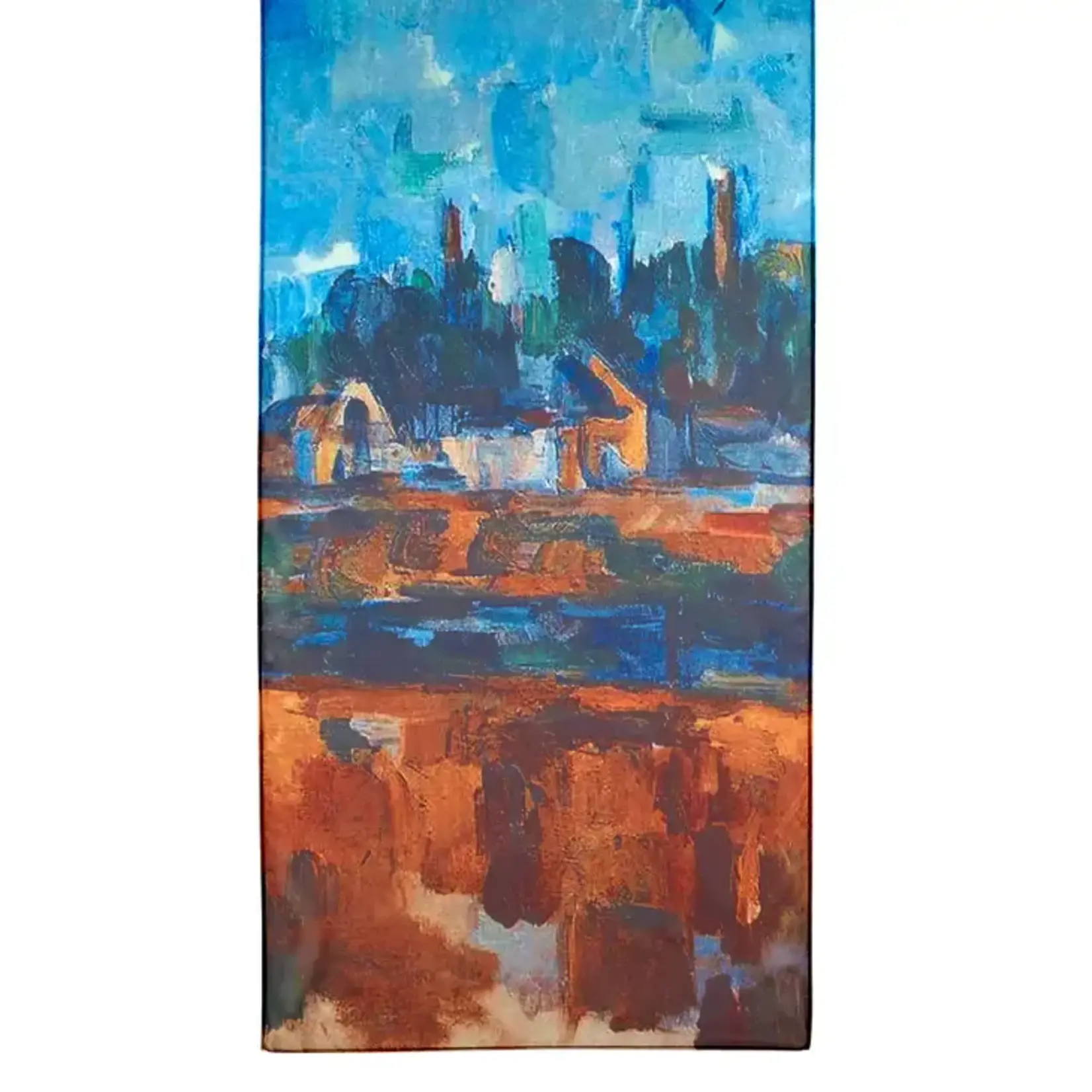 PAUL CEZANNE RIVERBANKS SCARF