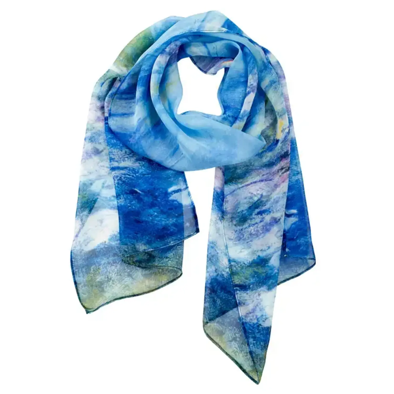MONET WATERLILIES SCARF