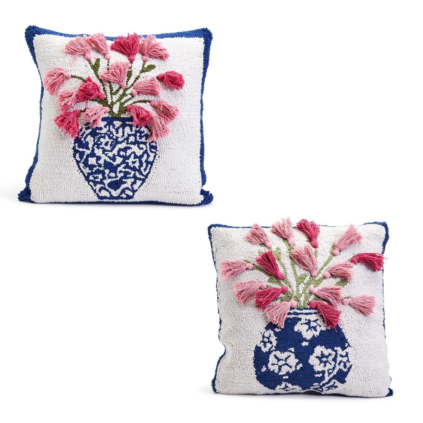 CHINOISERIE VASE THROW PILLOWS