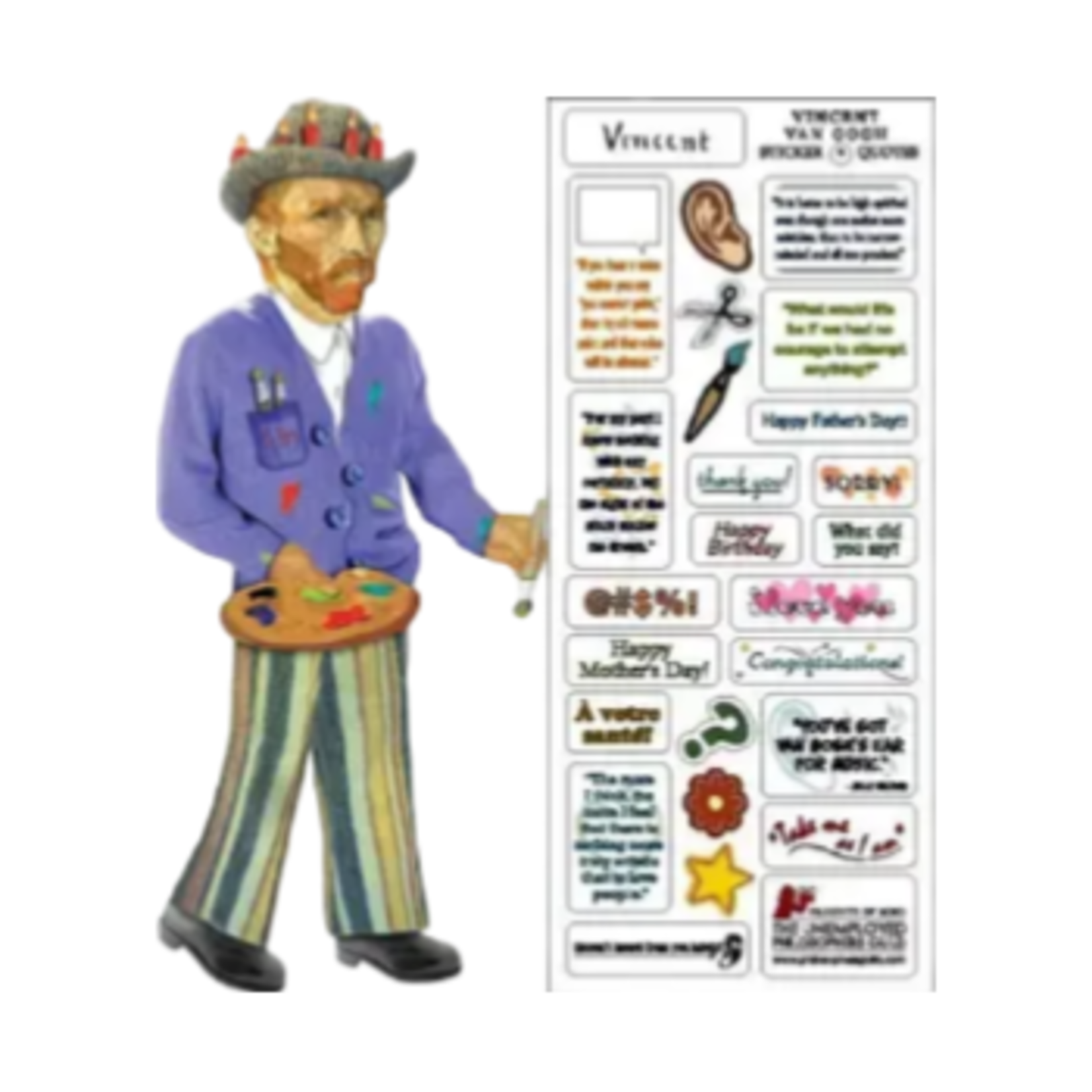 UNEMPLOYED PHILOSOPHERS GUILD VINCENT VAN GOGH CARD