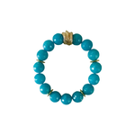 HAPPY JADE BRACELET TEAL