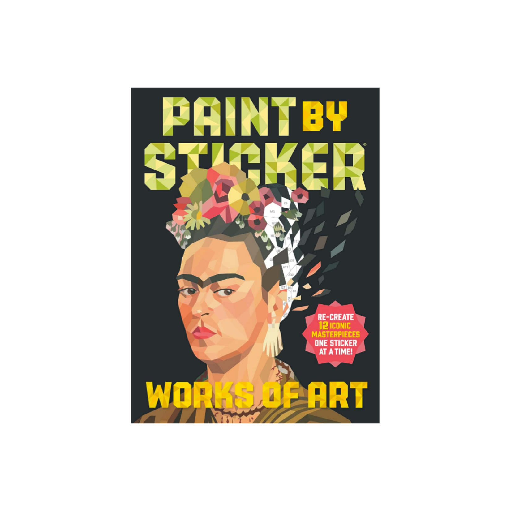 HACHETTE BOOK GROUP PAINT BY STICKER WORKS OF ART