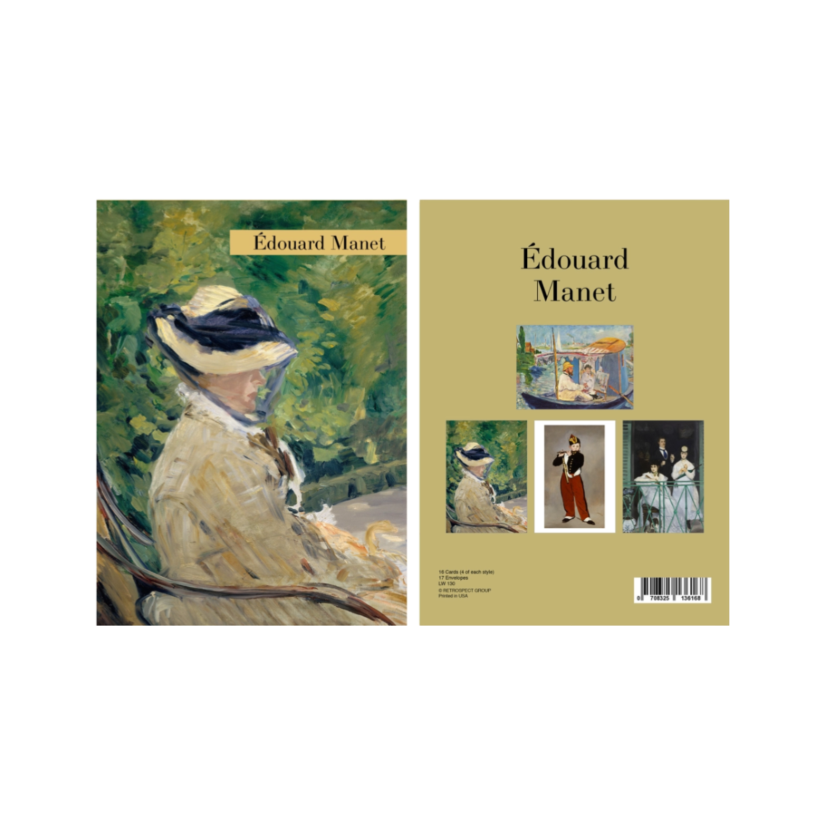 MANET NOTECARD BOXED SET