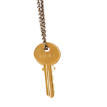 CREATE KEY LOVE PENDANT NECKLACE