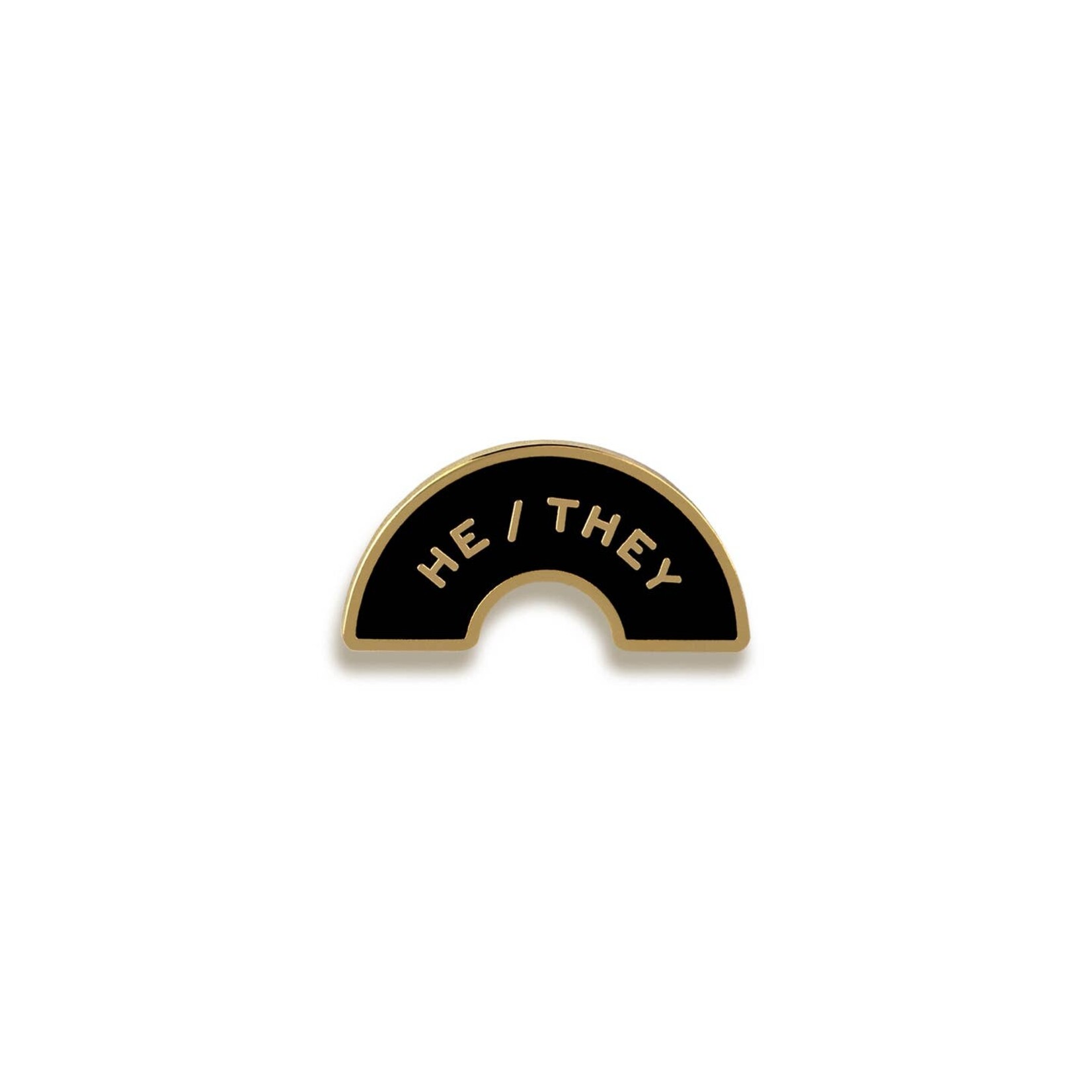 HE THEY PRONOUN ENAMEL PIN