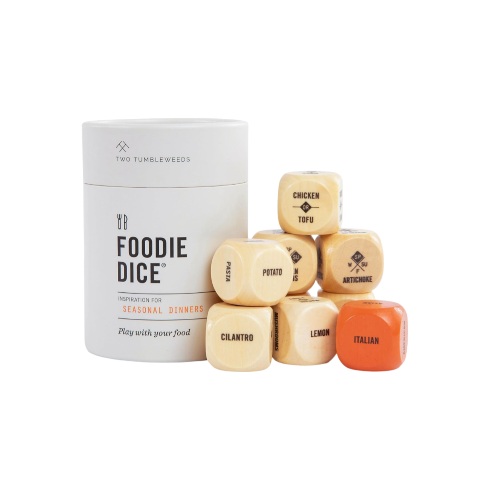 TWO TUMBLEWEEDS FOODIE DICE