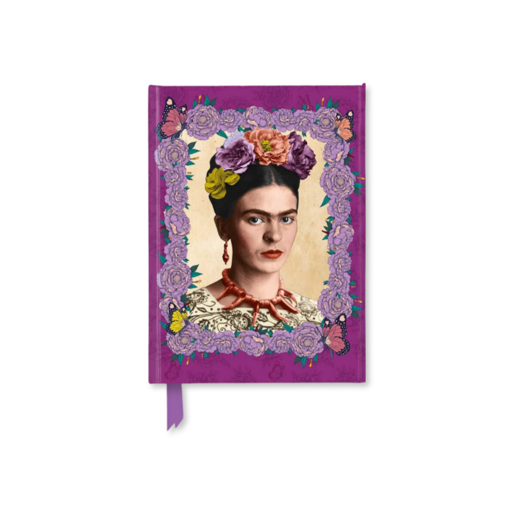 FRIDA KAHLO PURPLE FOILED JOURNAL