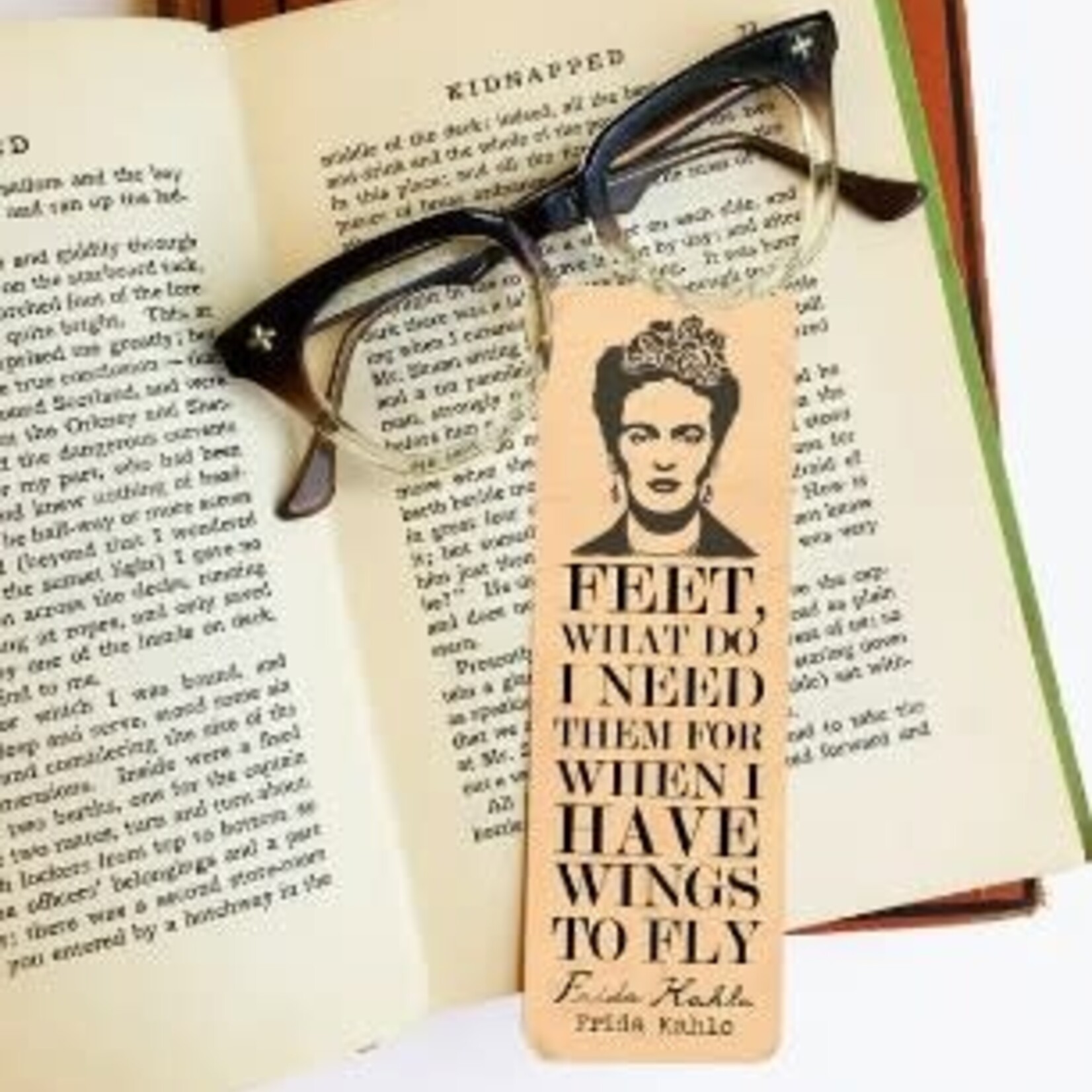 FRIDA KAHLO WINGS TO FLY BOOKMARK