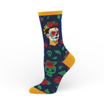 SOCKSMITH DESIGN DIA DE LOS FRIDA NAVY