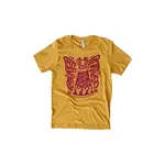 FAIRE (MI VIDA) UNISEX MUSTARD BUTTERFLY TEE XS