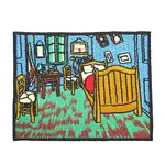 PATCH  BEDROOM IN ARLES  VAN GOGH
