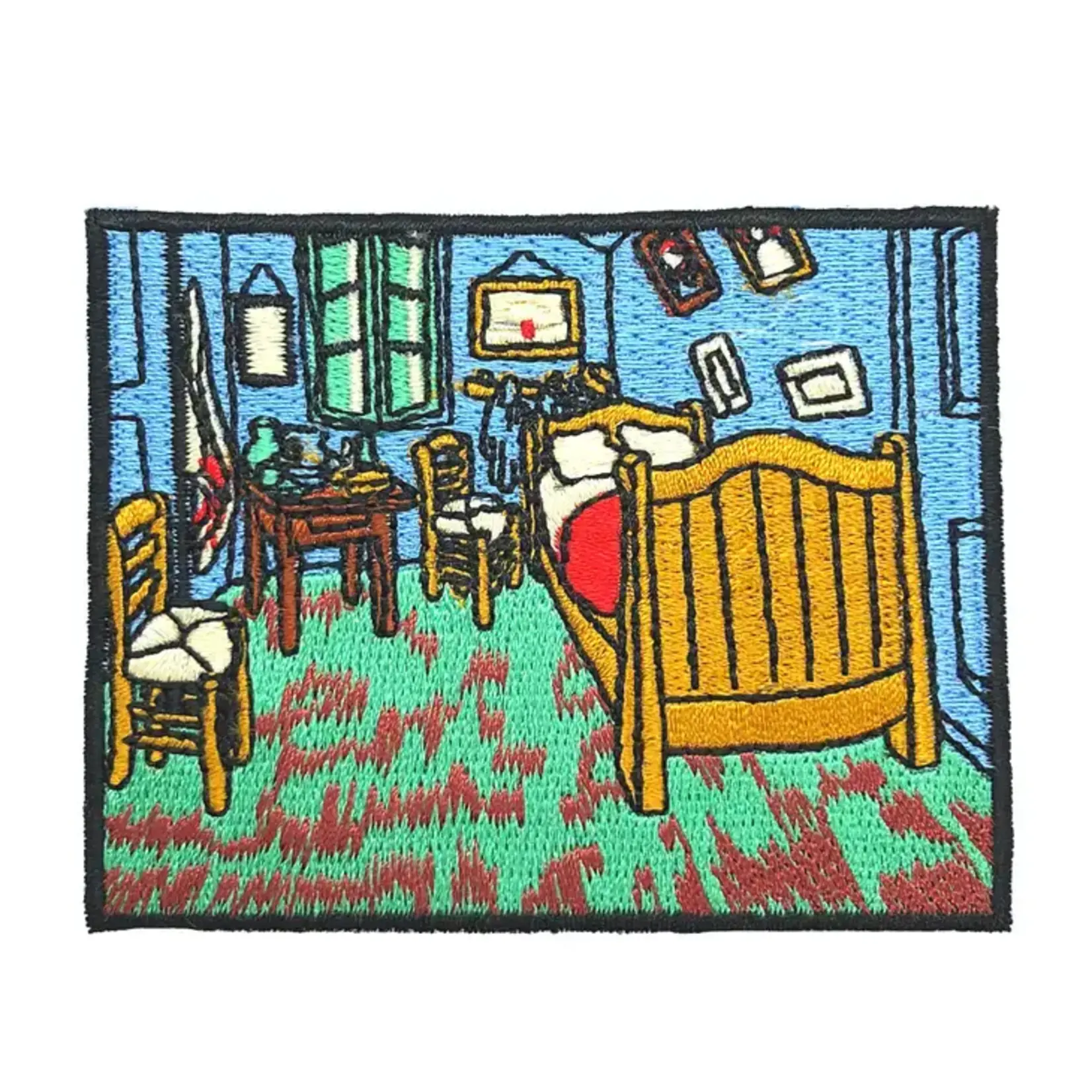 FAIRE (TODAY IS ART DAY) PATCH  BEDROOM IN ARLES  VAN GOGH