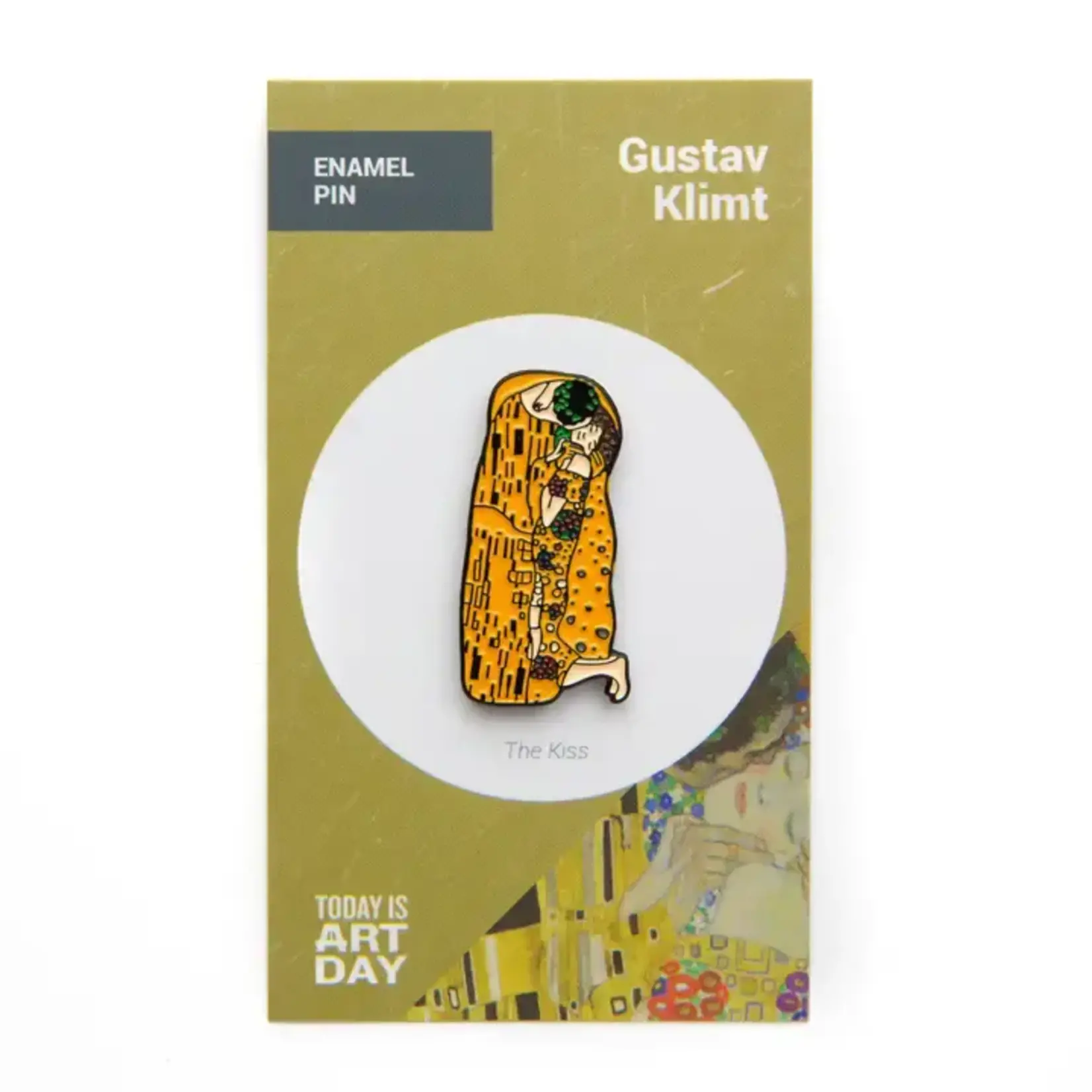 TODAY IS ART DAY PIN KISS KLIMT