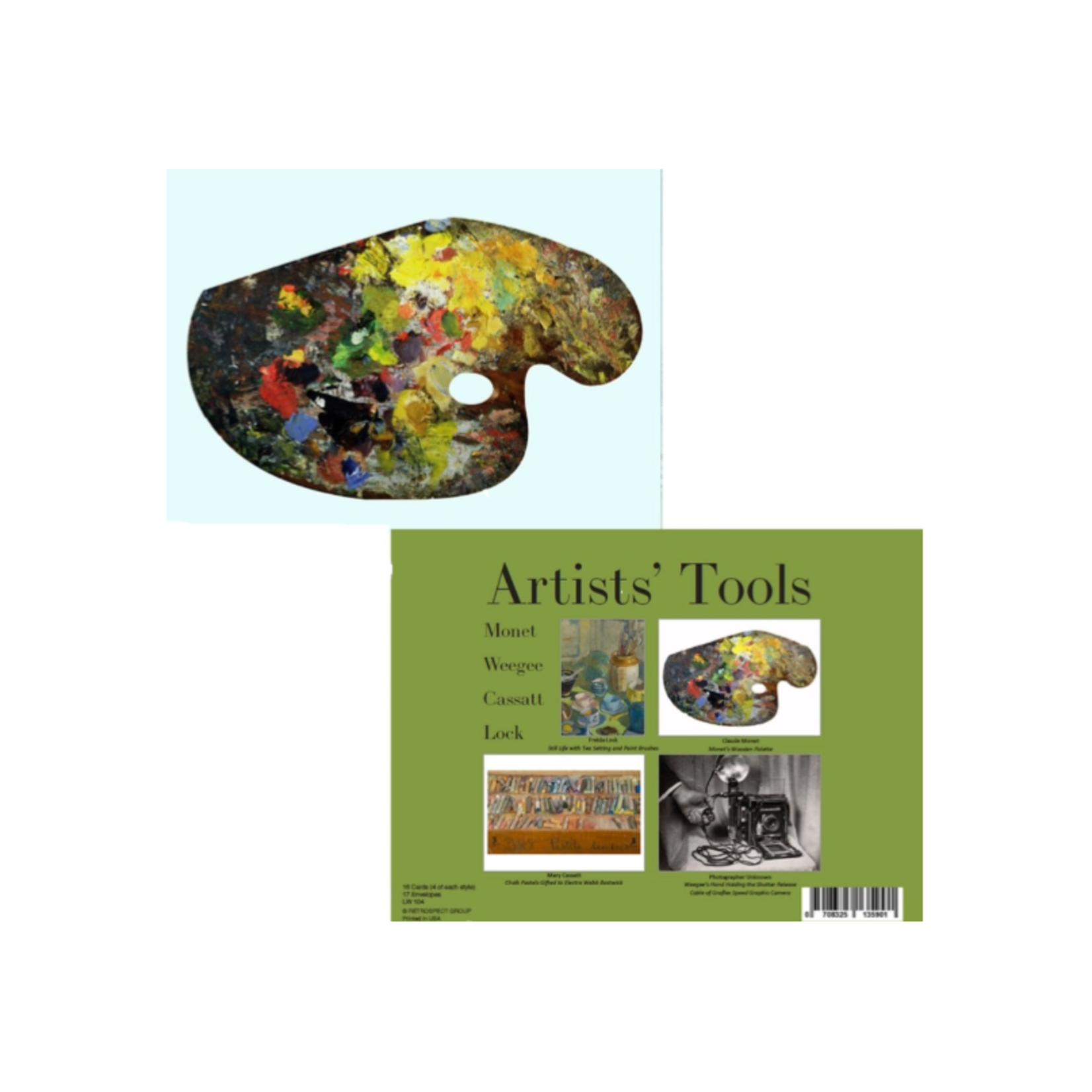 FAIRE (RETROSPECT GROUP) ARTISTS TOOLS NOTECARD BOXED SET