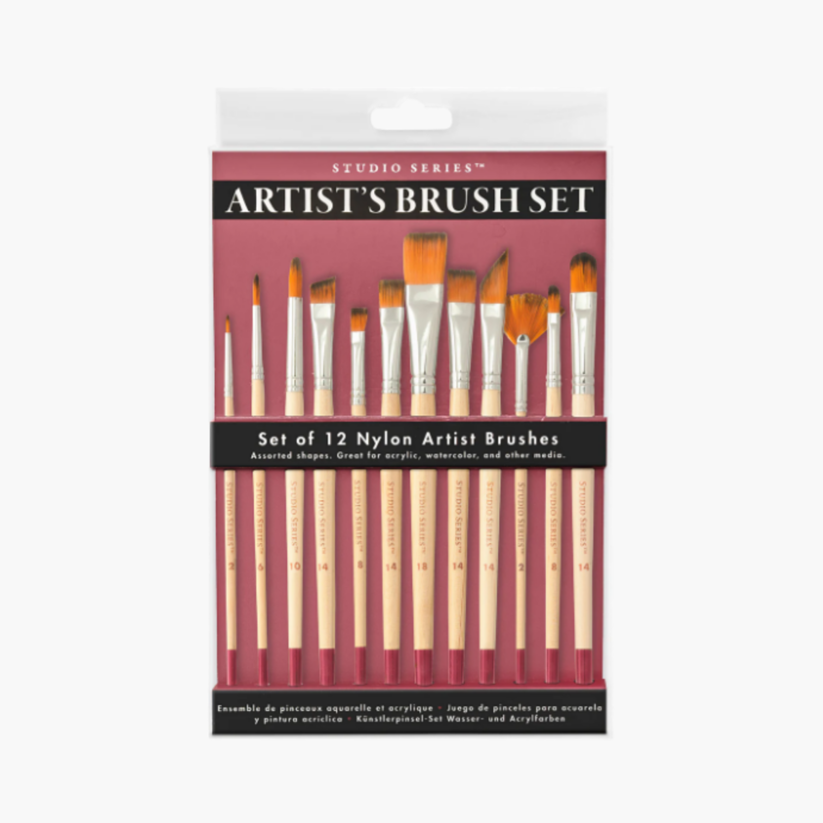 STUDIO SERIES ARTIST'S PAINTBRUSH SET