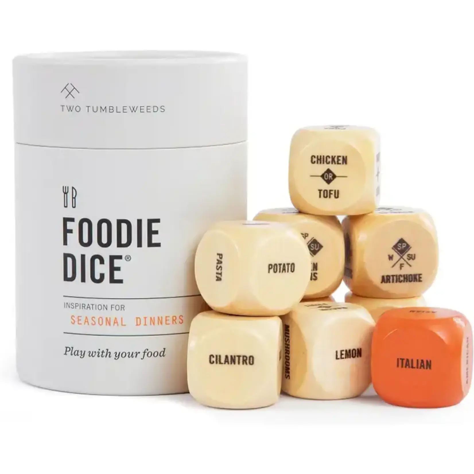 TWO TUMBLEWEEDS FOODIE DICE