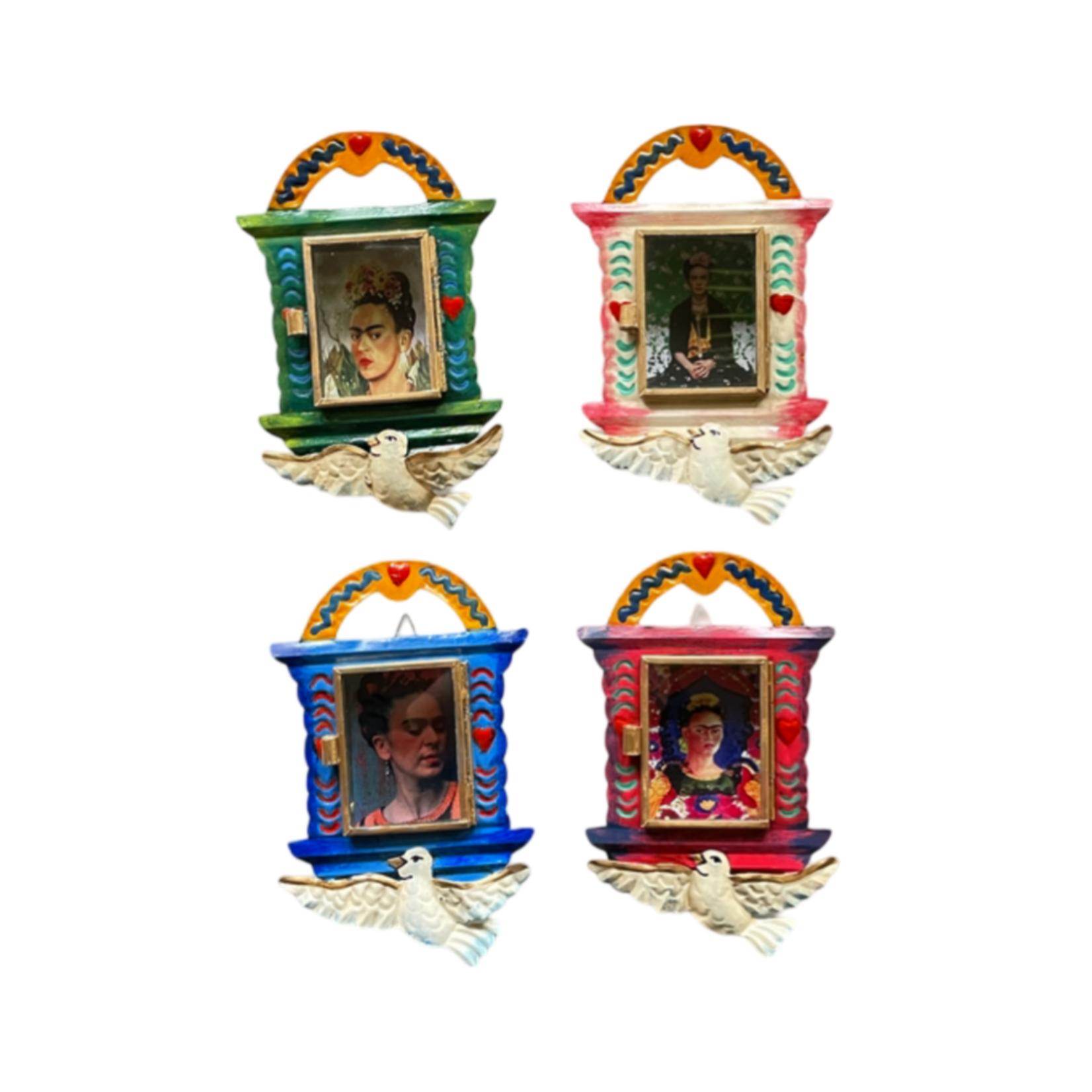 BUGANVILLA IMPORTS TIN FRIDA NICHOS