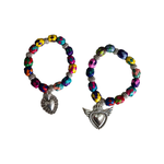 SAGRADO PALM BRACELETS WITH HEART CHARM