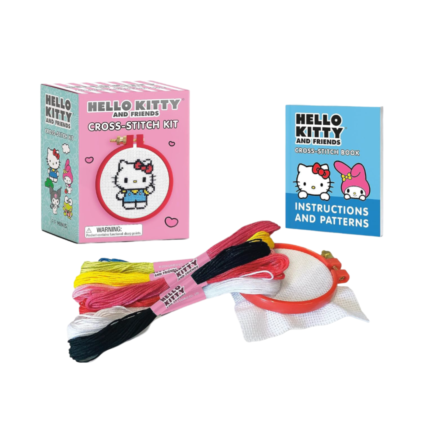 HELLO KITTY AND FRIENDS CROSS STITCH
