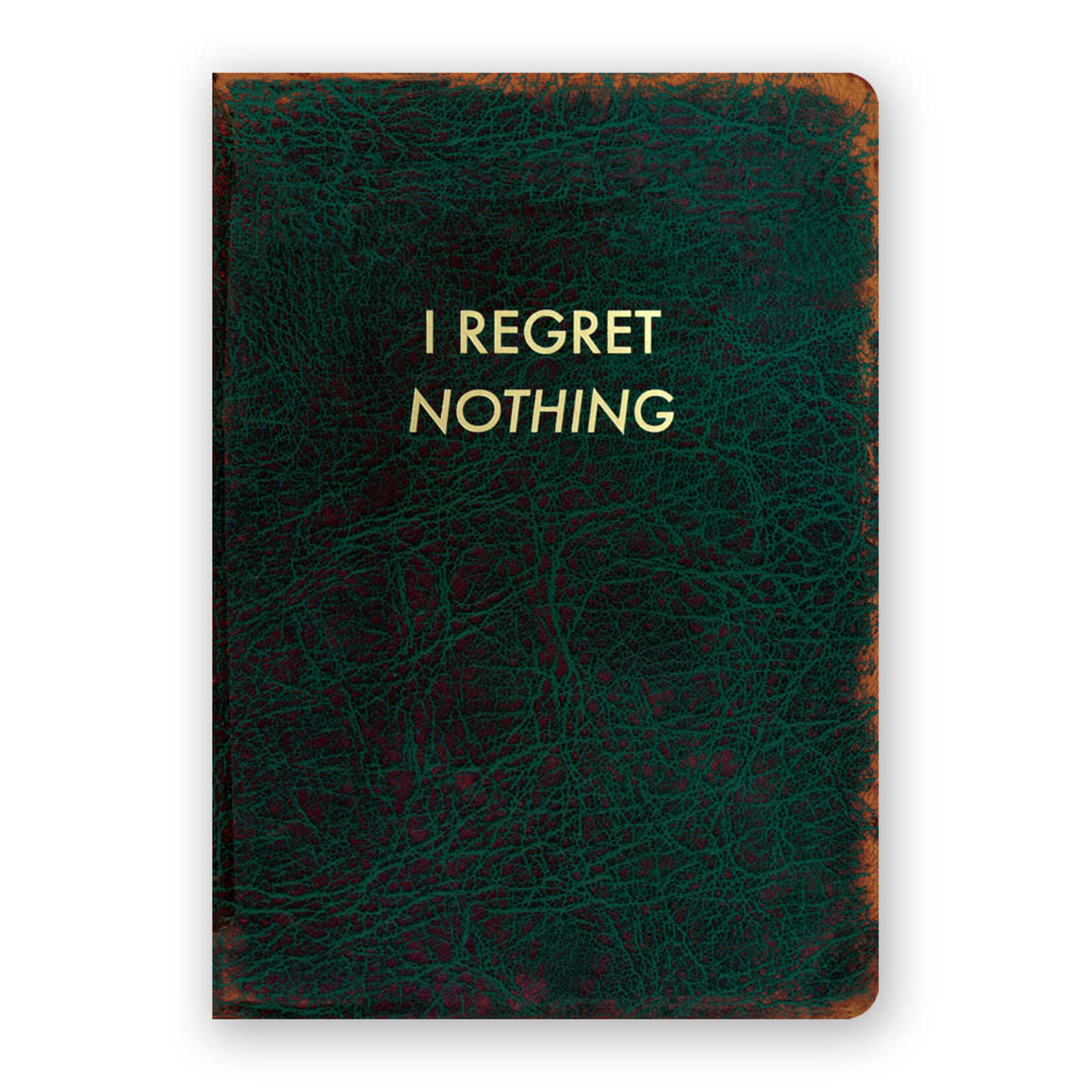 I REGRET NOTHING JOURNAL MEDIUM