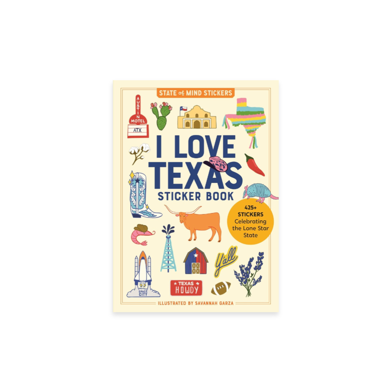 I LOVE TEXAS STICKER BOOK