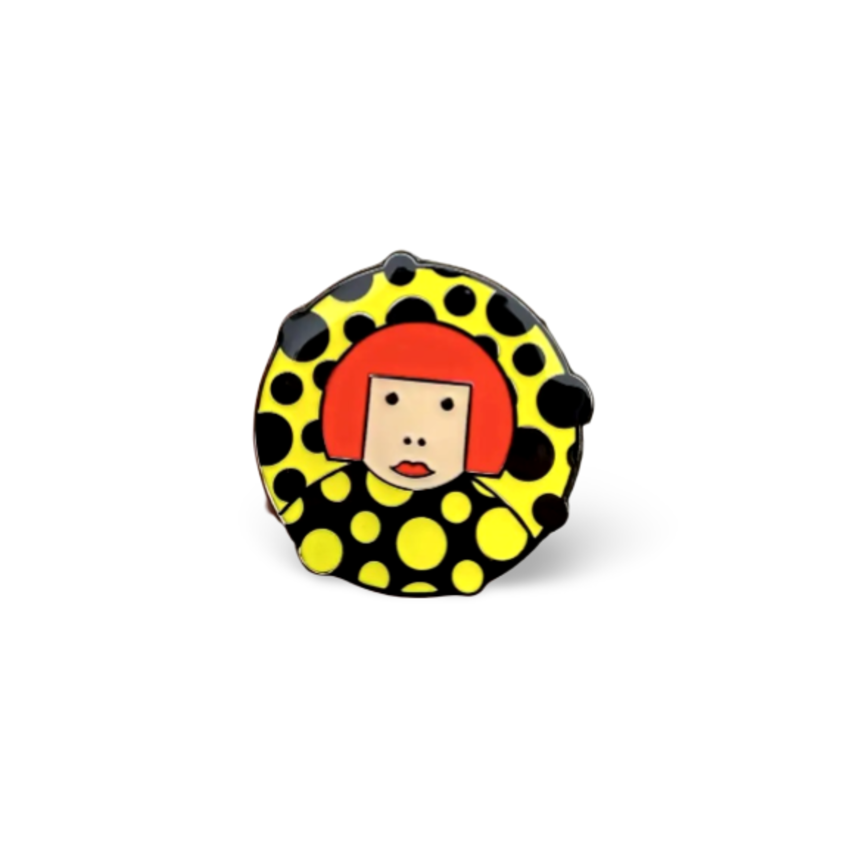 KUSAMA LAPEL PIN
