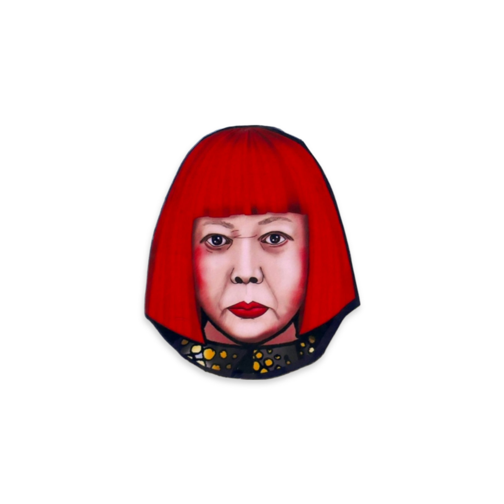 THE PAPER IDOL YAYOI KUSAMA MAGNET POP ART JAPANESE ART YAYOI KUSAMA MERCH