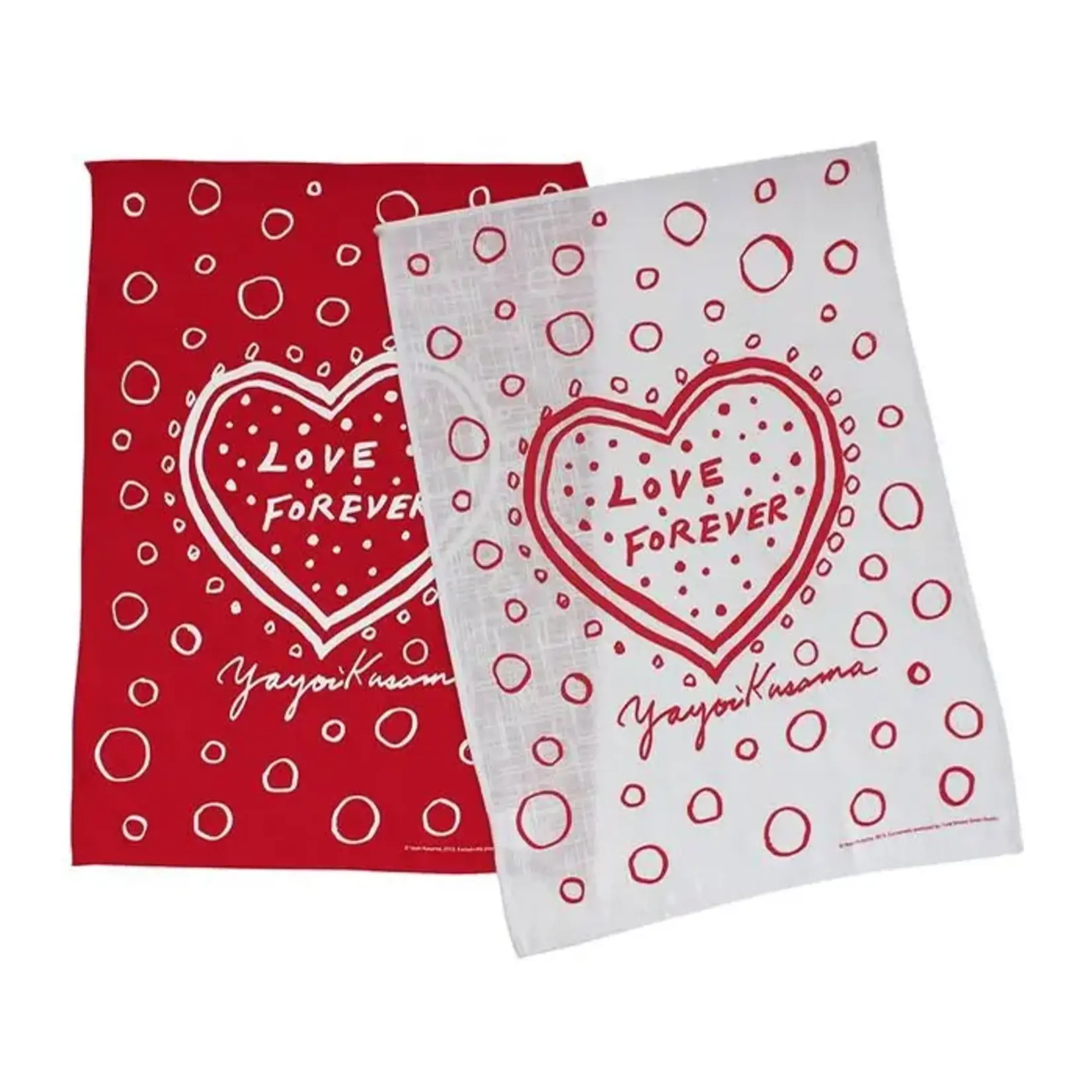 LOVE FOREVER DOMESTIC ART TOWEL SET X YAYOI KUSAMA