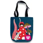 NAKED DECOR TOTE BAG KUSAMEOW KUSAMA WITH LOVE