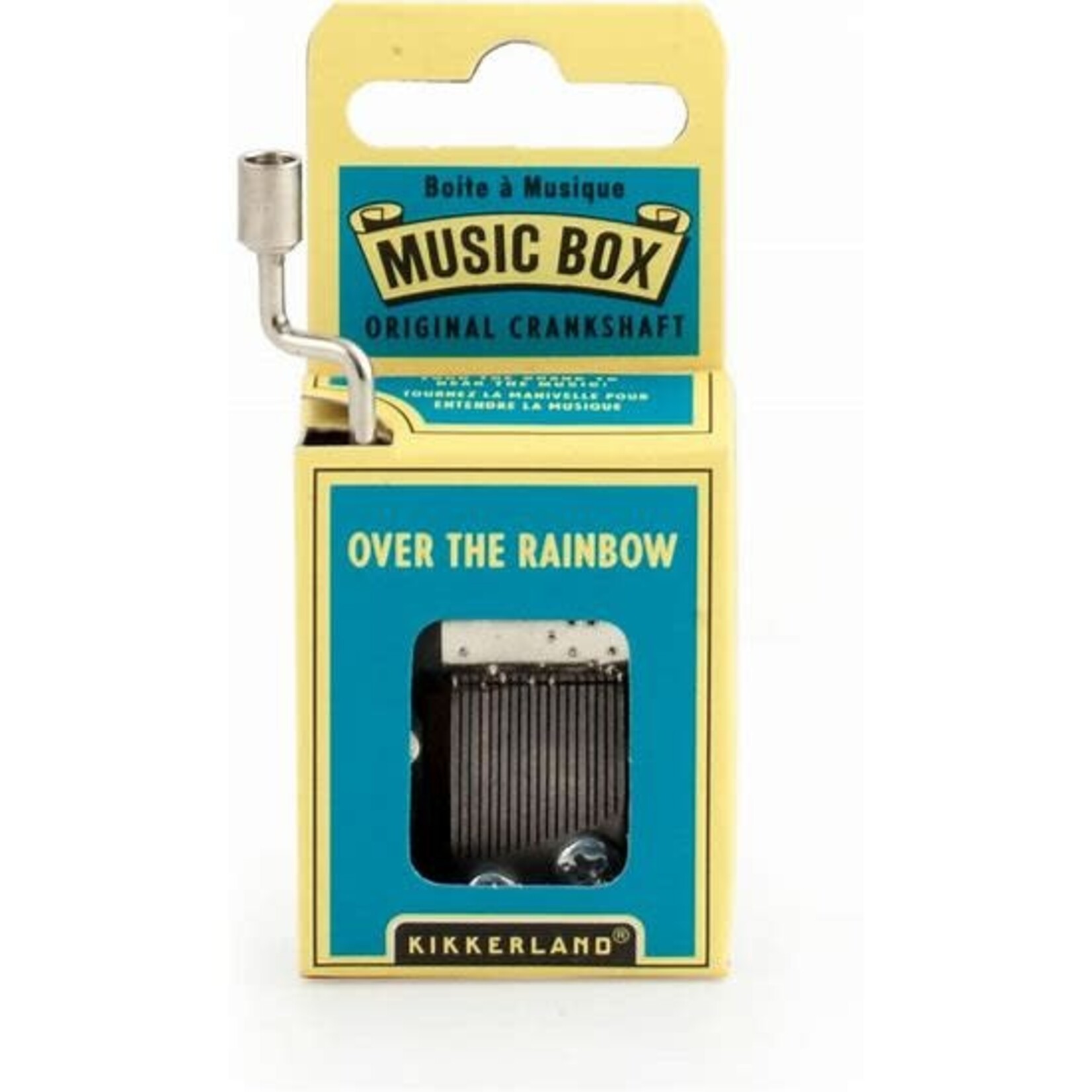 KIKKERLAND DESIGN OVER THE RAINBOW MUSIC BOX