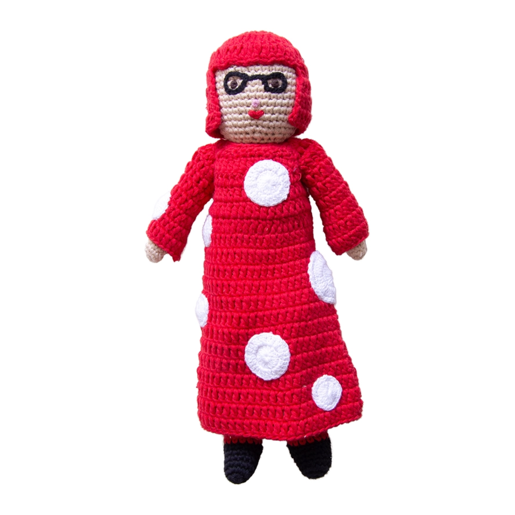 CROCHET YAYOI KUSAMA DOLL