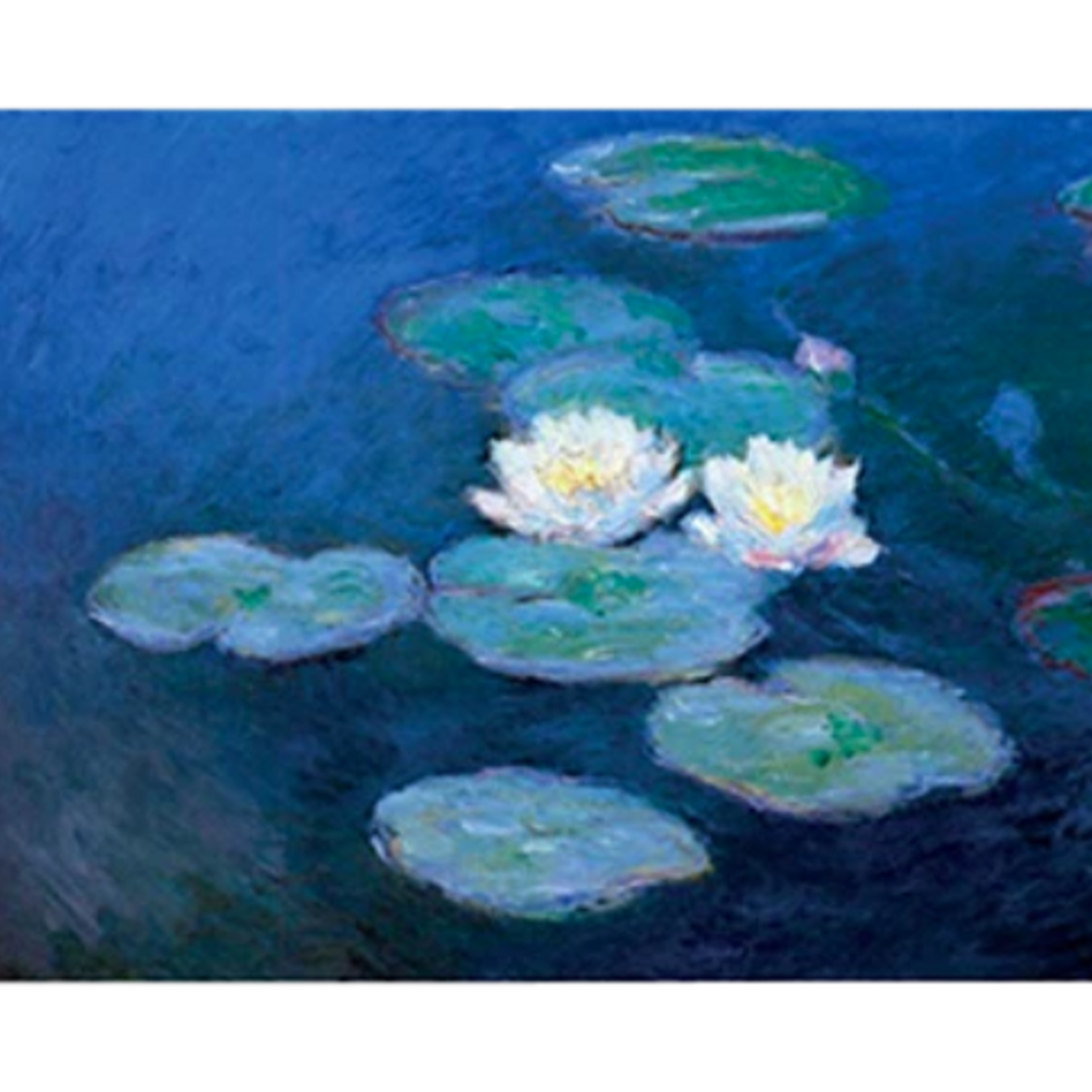 MONET WATER LILIES NYMPHEAS BLUE PLACEMAT