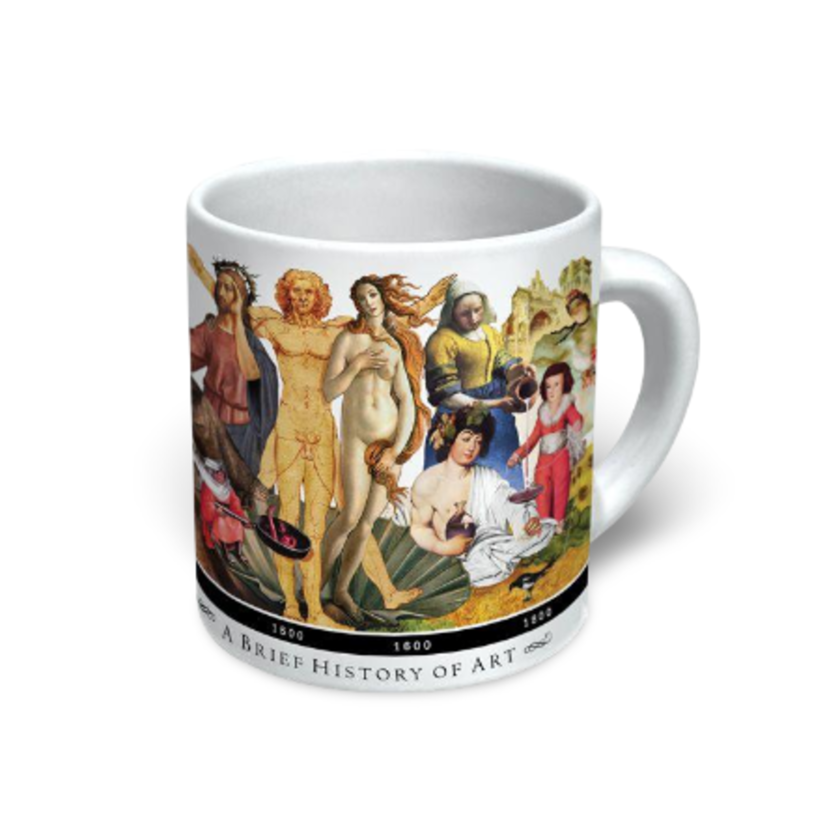 BRIEF HISTORY OF ART COFFEE MUG