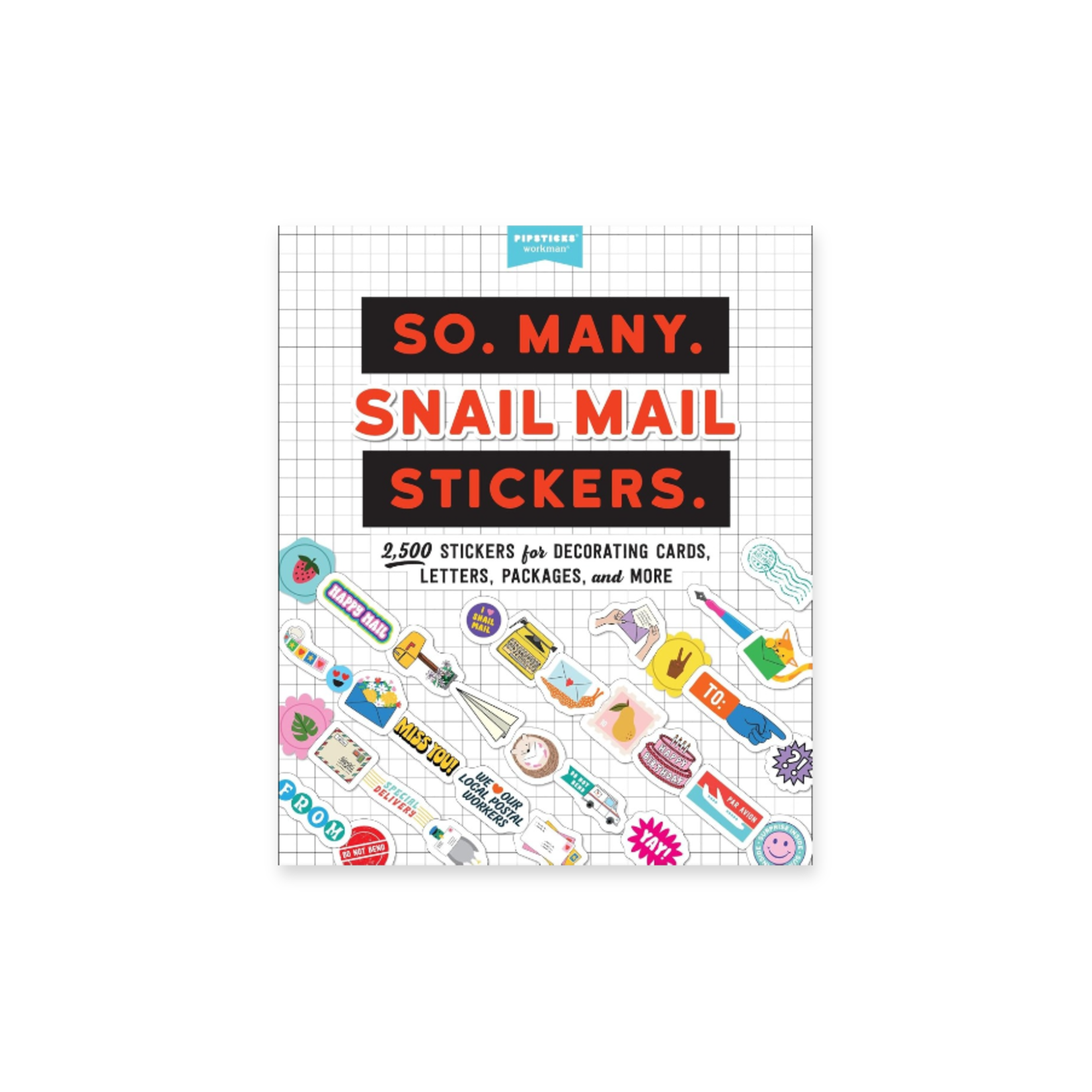 SO MANY SNAIL MAIL STICKERS