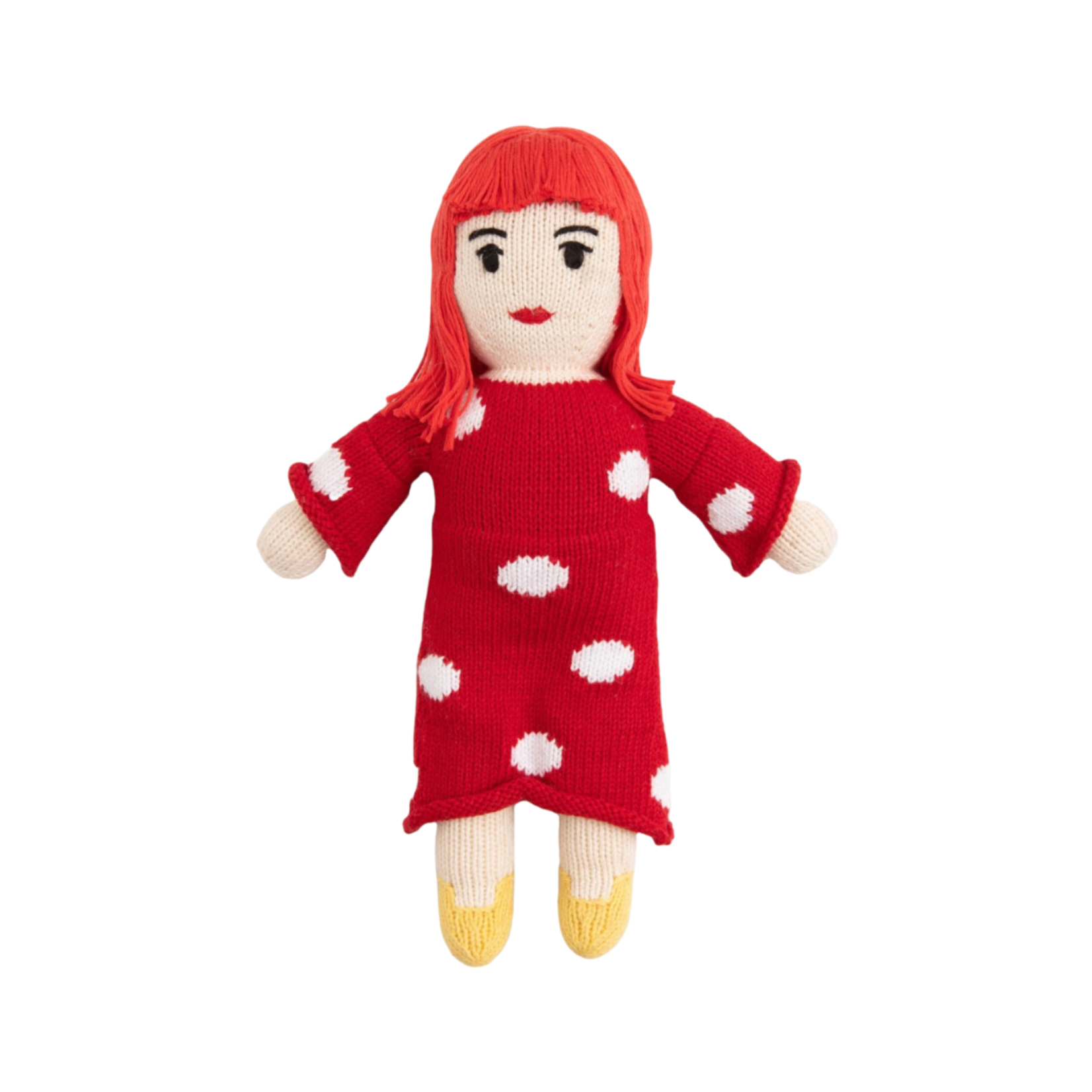 GLOBAL GOODS PARTNERS KNIT YAYOI KUSAMA DOLL
