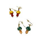 SOUL SISTER DOT MUSHROOM SMALL EARRINGS ASSORTED