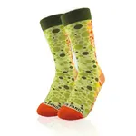 FAIRE (SOCK PANDA) TWO TONE POLKA DOTS SOCKS SM