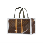 LIMITED EDITION GROCERY BAG BROWN WITH PATTERN EXCLUSIVE LV