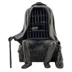 MUSEUM WHOLESALE INC MAGRITTE HEALER LE THERAPEUTE MAN WITH BIRDCAGE BODY SEATED ON ROCK SURREALISM STATUE 7.75H