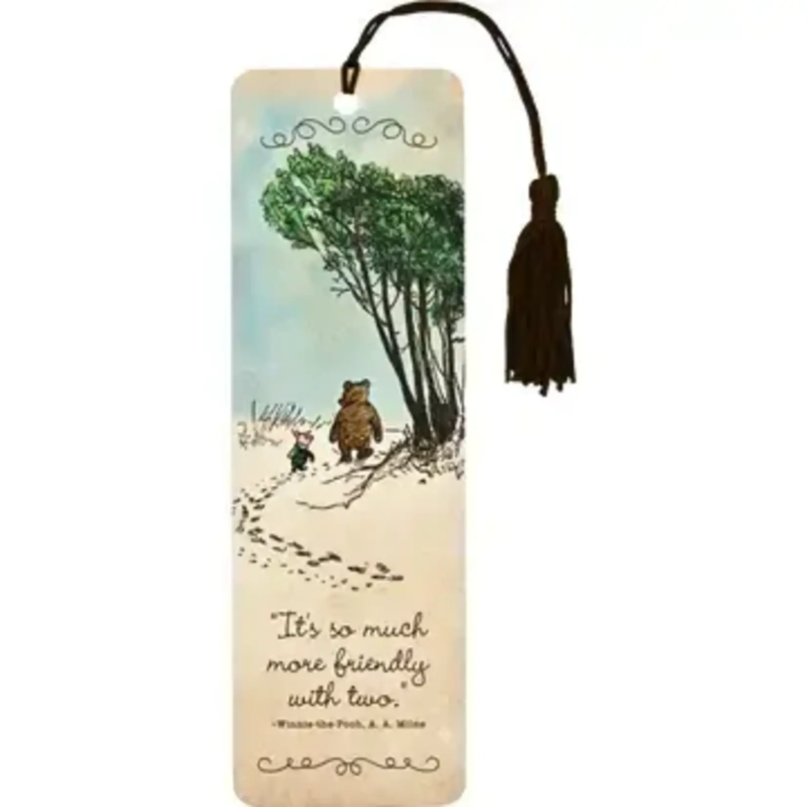 PETER PAUPER PRESS WINNIE THE POOH CHILDRENS BOOKMARK