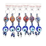 LUCKY EYE CERAMIC KEYCHAIN